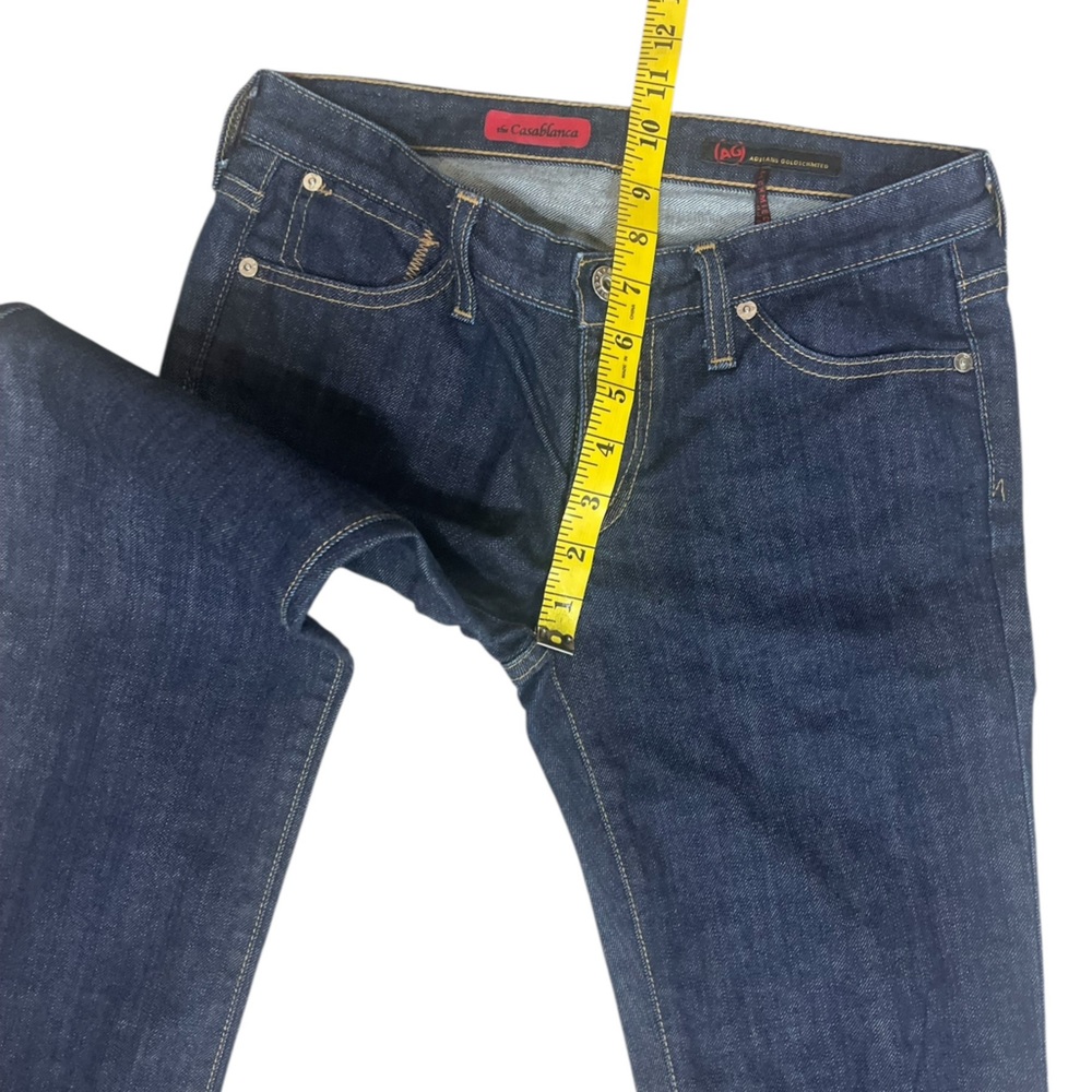 AG Adriano Goldschmied “The Casblanca” Straight Leg Dark Wash Jeans (BB) - Picture 5 of 13